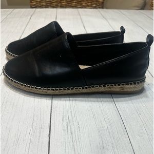 Steve Madden Black Espadrilles Slip-on Shoes